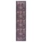 Edge Collections - 2'6'' x 10' - Burgundy - Area Rug Washable Low-Pile Non-Slip Foldable Kid & Pet Friendly - 1 Piece